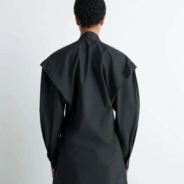 Lemaire Ascot Blouse Washed Cotton Silk, view 5