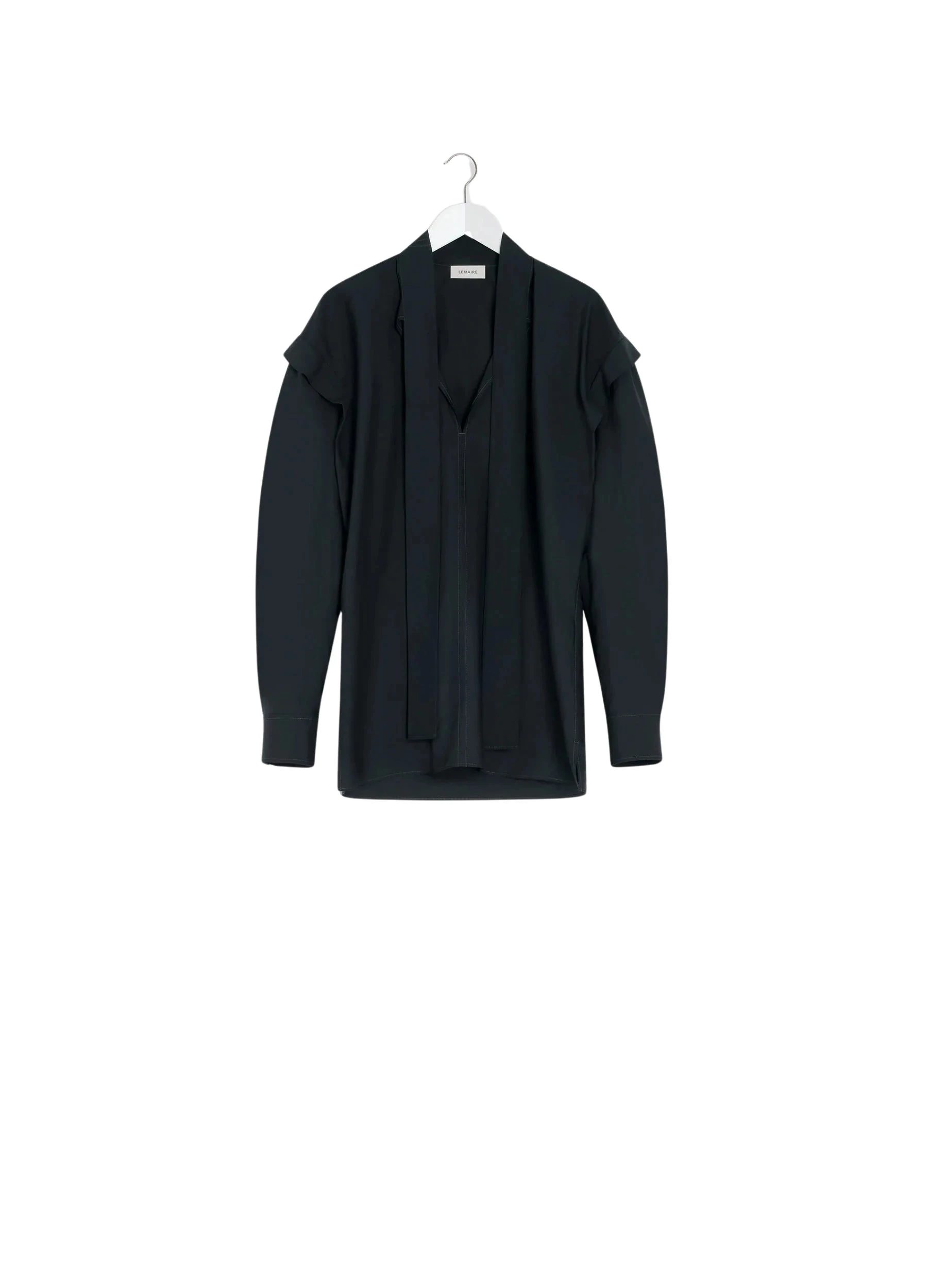 Lemaire Ascot Blouse Washed Cotton Silk