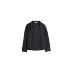 Lemaire Ascot Blouse in Washed Cotton Silk - Tops - Parisian Minimalist Luxury at Luxury Shoes 
