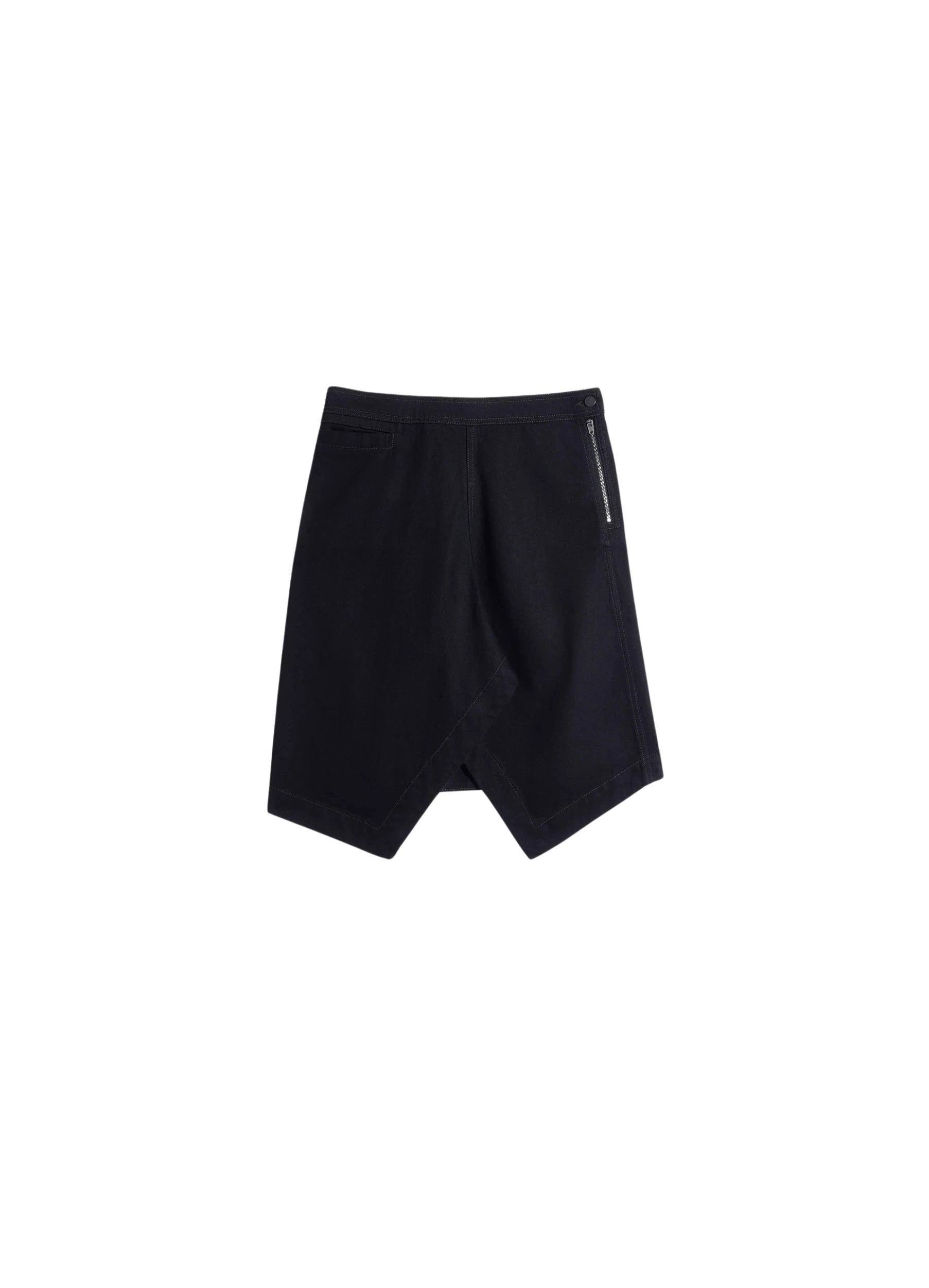 Lemaire-Asymmetric-Skirt-in-Denim-coveti-654489_nobg Lemaire Asymmetric Skirt in Denim - Skirts - Parisian Minimalist Luxury at Luxury Shoes