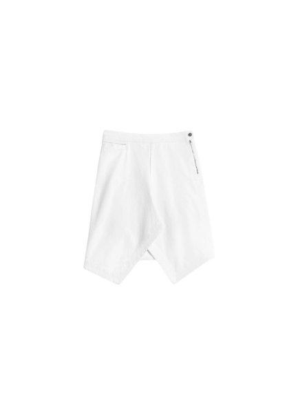 Lemaire Asymmetric Skirt in Denim - Skirts - Parisian Minimalist Luxury at Luxury Shoes 