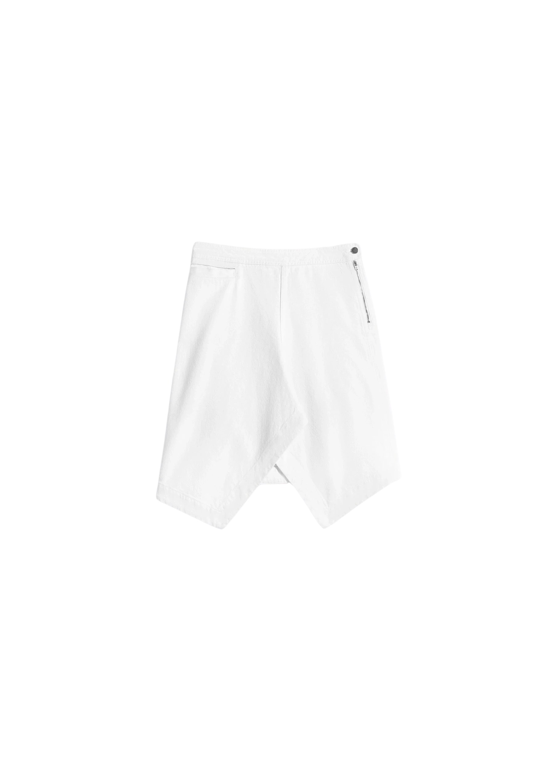 Lemaire Asymmetric Skirt in Denim - Skirts - Parisian Minimalist Luxury at Luxury Shoes 