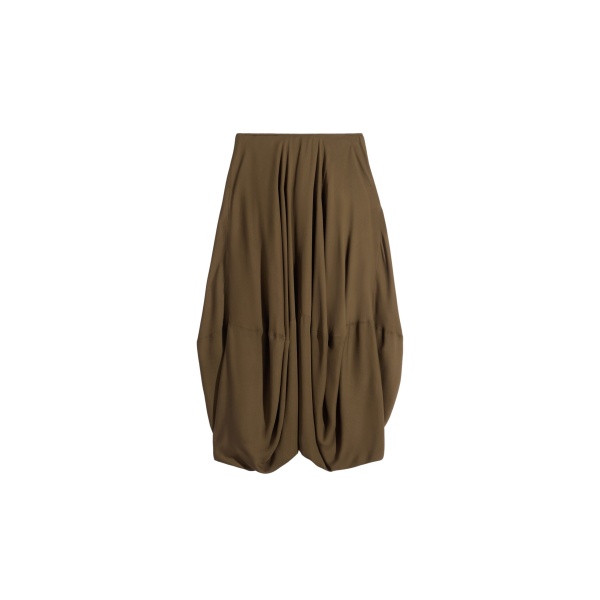Lemaire Balloon Skirt in Crepe De Chine Viscose - Skirts - Parisian Minimalist Luxury at Luxury Shoes 