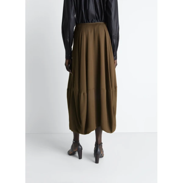 Lemaire Balloon Skirt in Crepe De Chine Viscose - Skirts - Parisian Minimalist Luxury at Luxury Shoes 