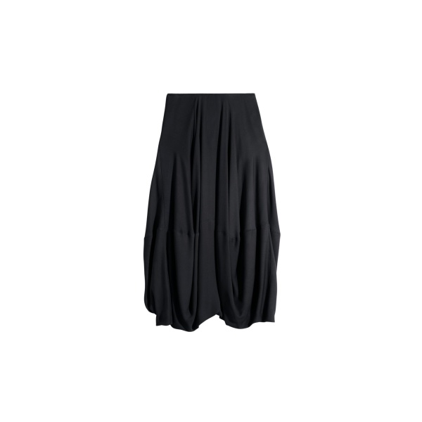 Lemaire Balloon Skirt in Crepe De Chine Viscose - Skirts - Parisian Minimalist Luxury at Luxury Shoes 