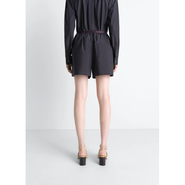 Lemaire Boxer Shorts in Washed Cotton Silk - Shorts - Parisian Minimalist Luxury at Luxury Shoes 
