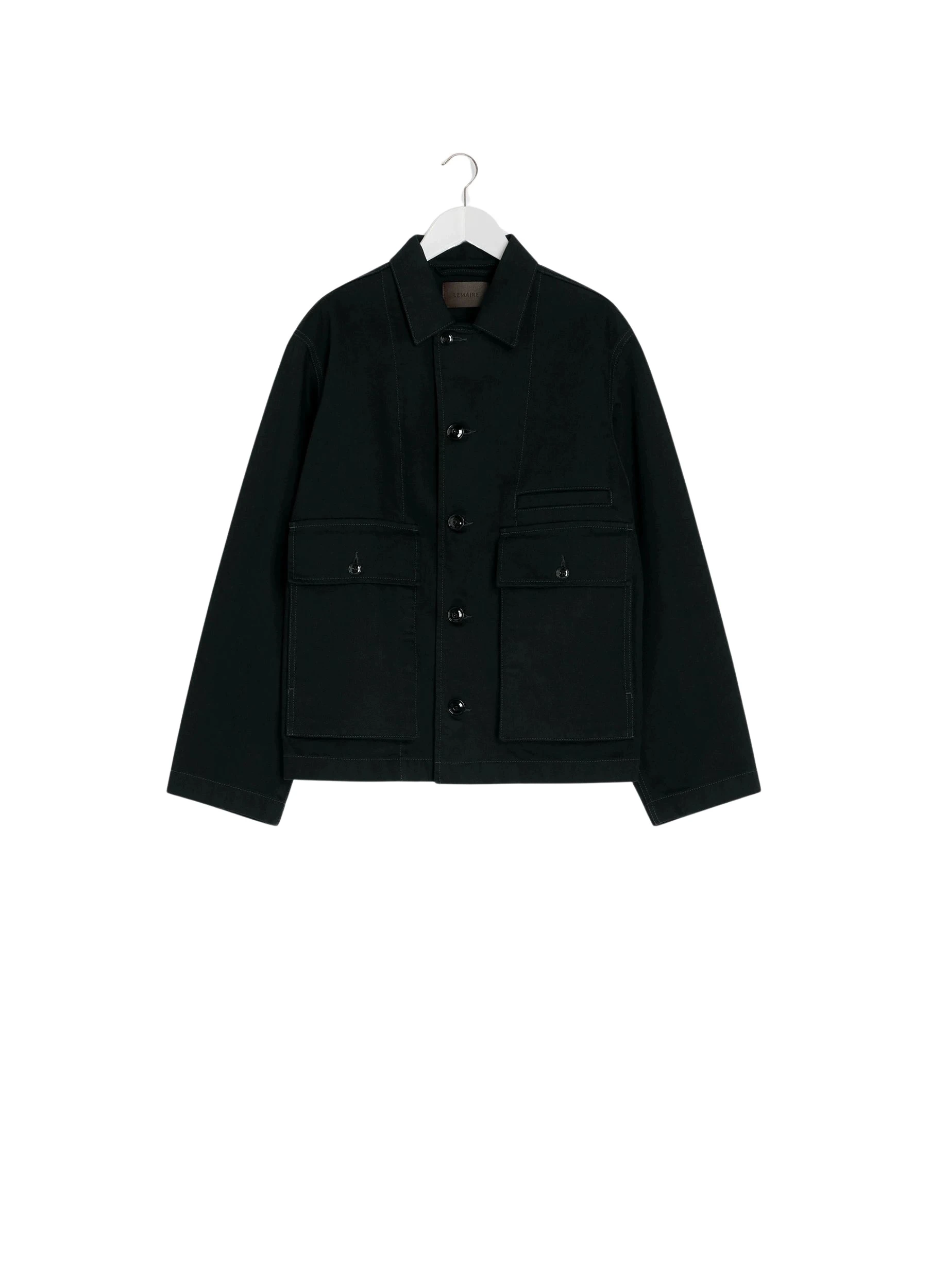 Lemaire-Boxy-Jacket-in-Denim-coveti27511_nobg Lemaire Boxy Jacket in Denim - Jackets - Parisian Minimalist Luxury at Luxury Shoes