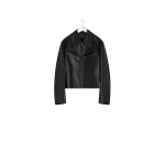 Lemaire Boxy Leather Blouson in Leather - Jackets - Parisian Minimalist Luxury at Luxury Shoes 