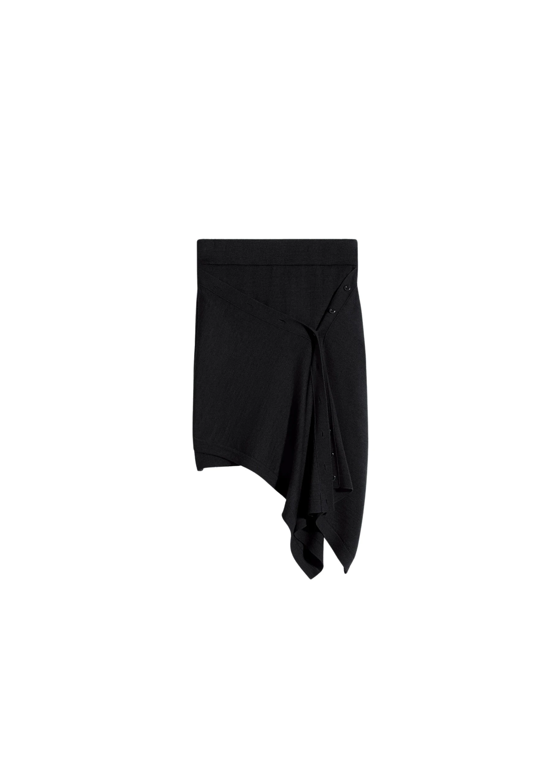 Lemaire-Buttoned-Skirt-in-Merino-Blend-coveti-195605_nobg Lemaire Buttoned Skirt in Merino Blend - Knitwear - Parisian Minimalist Luxury at Luxury Shoes