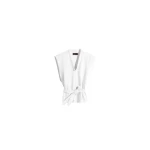 Lemaire Chasuble in Denim - Tops - Parisian Minimalist Luxury at Luxury Shoes 