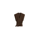 Lemaire Chasuble in Dyed Broken Twill - Tops - Parisian Minimalist Luxury at Luxury Shoes 