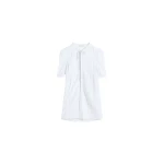 Lemaire Creased Fitted Shirt in Poly Viscose Twill - Tops - Parisian Minimalist Luxury at Luxury Shoes 