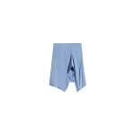 Lemaire Creased Foulard Skirt in Poly Viscose Twill - Skirts - Parisian Minimalist Luxury at Luxury Shoes 