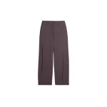 Lemaire Creased Soft Pants in Poly Viscose Twill - Pants - Parisian Minimalist Luxury at Luxury Shoes 