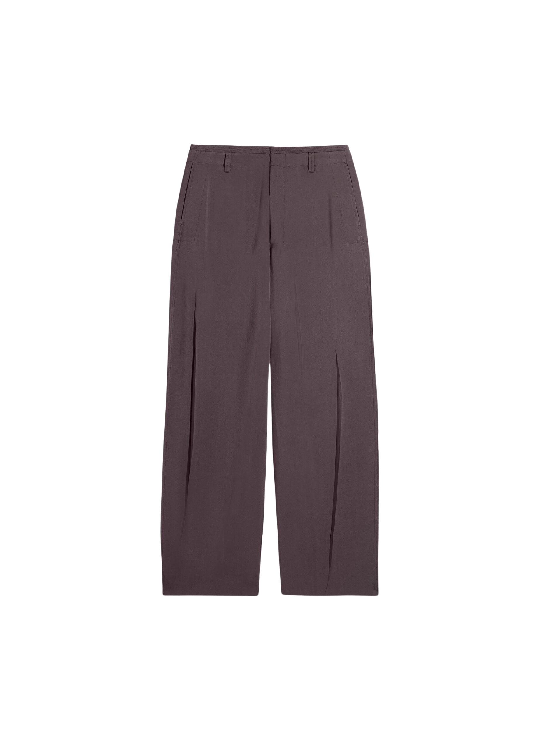 Lemaire Creased Soft Pants in Poly Viscose Twill - Pants - Parisian Minimalist Luxury at Luxury Shoes 