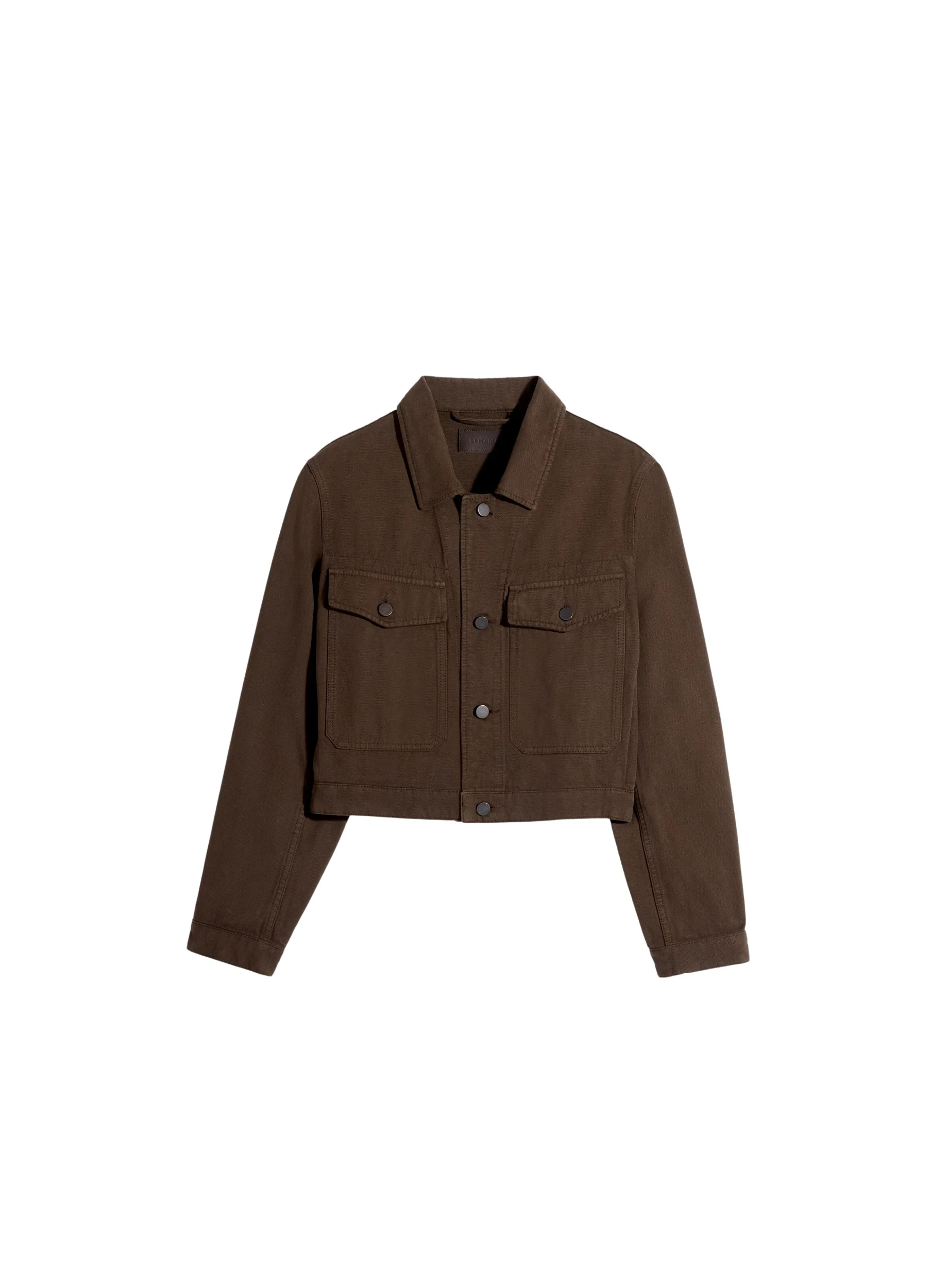 Lemaire-Cropped-Blouson-in-Dyed-Heavy-Broken-Twill-coveti60791_nobg Lemaire Cropped Blouson in Dyed Heavy Broken Twill - Jackets - Parisian Minimalist Luxury at Luxury Shoes