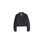 Lemaire-Cropped-Blouson-with-Studs-in-Denim-coveti37410_nobg Lemaire Cropped Blouson with Studs in Denim - Jackets - Parisian Minimalist Luxury at Luxury Shoes