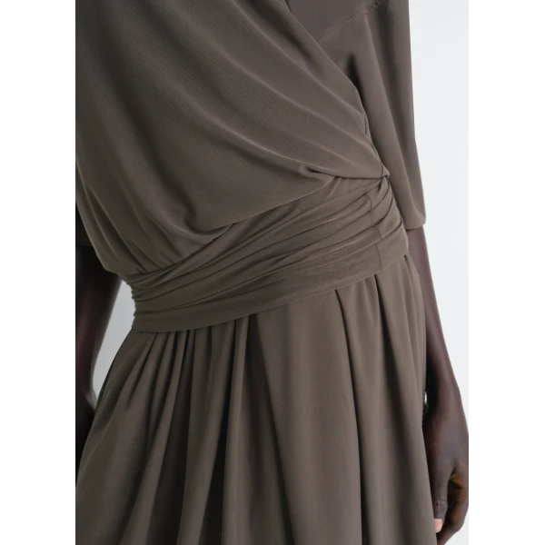 Lemaire Double Layer Dress in Mesh - Dresses - Parisian Minimalist Luxury at Luxury Shoes 