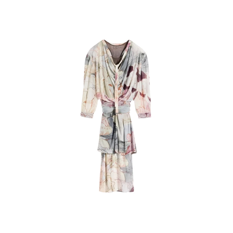 Lemaire Double Layer Dress in Mesh - Dresses - Parisian Minimalist Luxury at Luxury Shoes 
