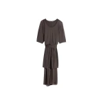 Lemaire Double Layer Dress in Mesh - Dresses - Parisian Minimalist Luxury at Luxury Shoes 