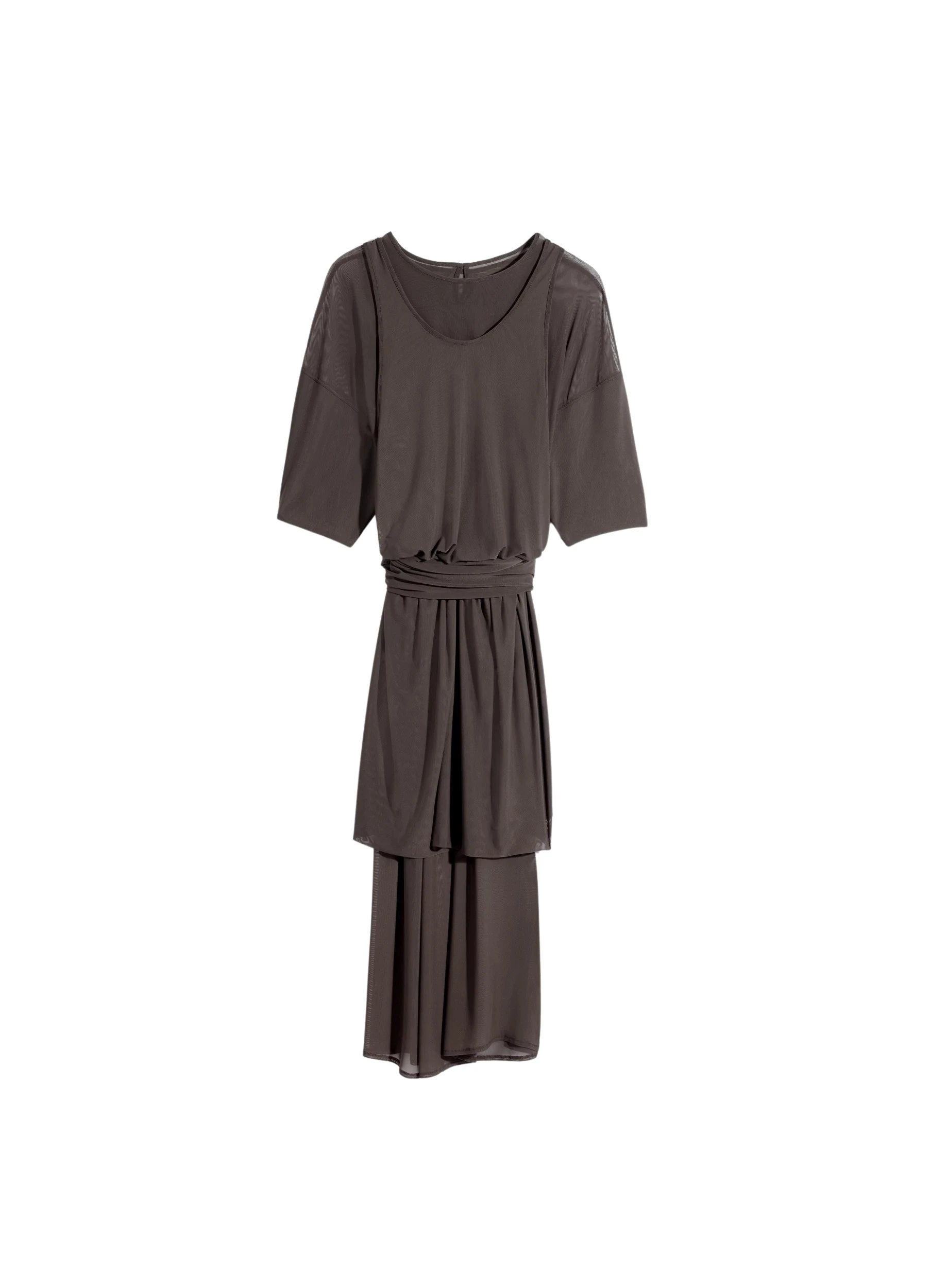Lemaire-Double-Layer-Dress-in-Mesh-coveti36688_nobg Lemaire Double Layer Dress in Mesh - Dresses - Parisian Minimalist Luxury at Luxury Shoes