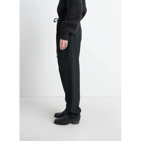 Lemaire Drawstring Pants in Cashmere - Pants - Parisian Minimalist Luxury at Luxury Shoes 