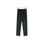 Lemaire Drawstring Pants in Cashmere - Pants - Parisian Minimalist Luxury at Luxury Shoes 