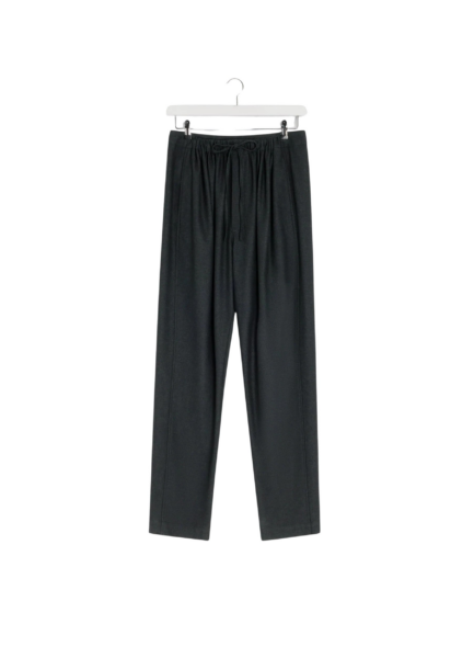 Lemaire Drawstring Pants in Cashmere - Pants - Parisian Minimalist Luxury at Luxury Shoes 