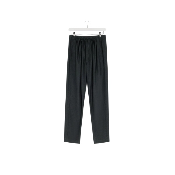Lemaire Drawstring Pants in Cashmere - Pants - Parisian Minimalist Luxury at Luxury Shoes 