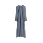 Lemaire Dress with Slits in Transparent Cupro - Dresses - Parisian Minimalist Luxury at Luxury Shoes 