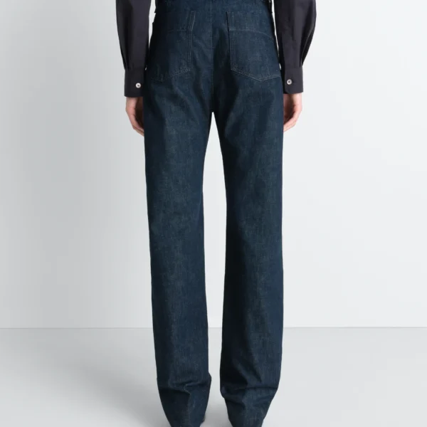 Lemaire Five Pockets Twisted Pants in Denim, view 5