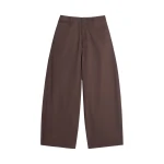 Lemaire Large Chino in Cotton Twill - Pants - Parisian Minimalist Luxury at Luxury Shoes 