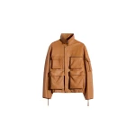 Lemaire Leather Blouson with Pockets in Leather - Jackets - Parisian Minimalist Luxury at Luxury Shoes 