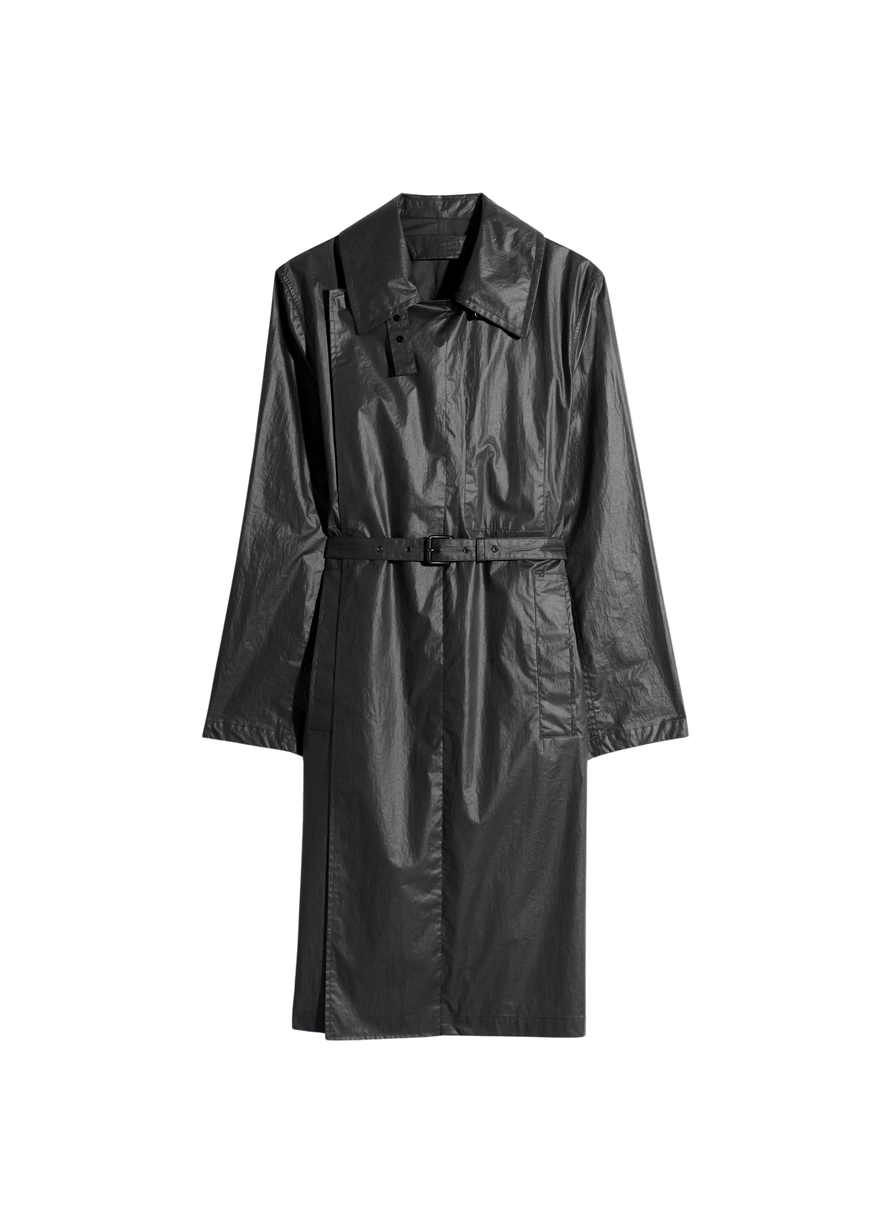 Lemaire-Light-Wrap-Coat-in-Light-Coated-Cotton-coveti38240_nobg Lemaire Light Wrap Coat in Light Coated Cotton - Coats - Parisian Minimalist Luxury at Luxury Shoes