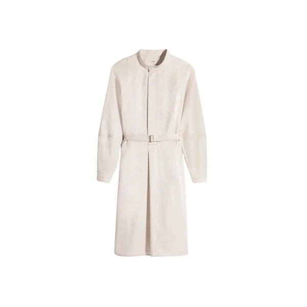 Lemaire Liquette Dress in Light Cotton Satin - Dresses - Parisian Minimalist Luxury at Luxury Shoes 