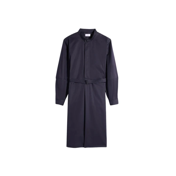 Lemaire Liquette Dress in Light Cotton Satin - Dresses - Parisian Minimalist Luxury at Luxury Shoes 