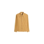 Lemaire Pointed Collar Shirt in Washed Cotton Silk - Tops - Parisian Minimalist Luxury at Luxury Shoes 