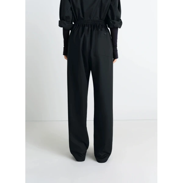 Lemaire Pyjama Pants in Cotton Satin - Loungewear - Parisian Minimalist Luxury at Luxury Shoes 