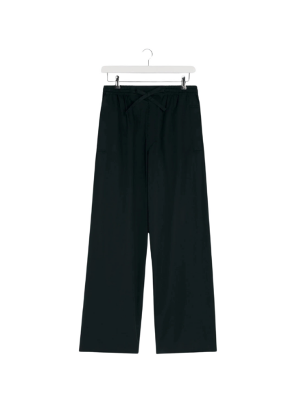 Lemaire Pyjama Pants in Cotton Satin - Loungewear - Parisian Minimalist Luxury at Luxury Shoes 