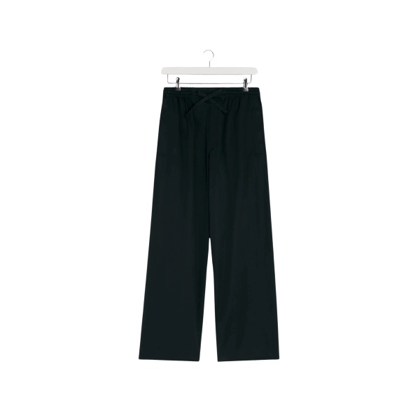 Lemaire Pyjama Pants in Cotton Satin - Loungewear - Parisian Minimalist Luxury at Luxury Shoes 
