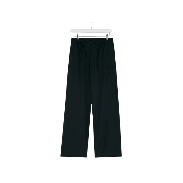 Lemaire Pyjama Pants in Cotton Satin - Loungewear - Parisian Minimalist Luxury at Luxury Shoes 