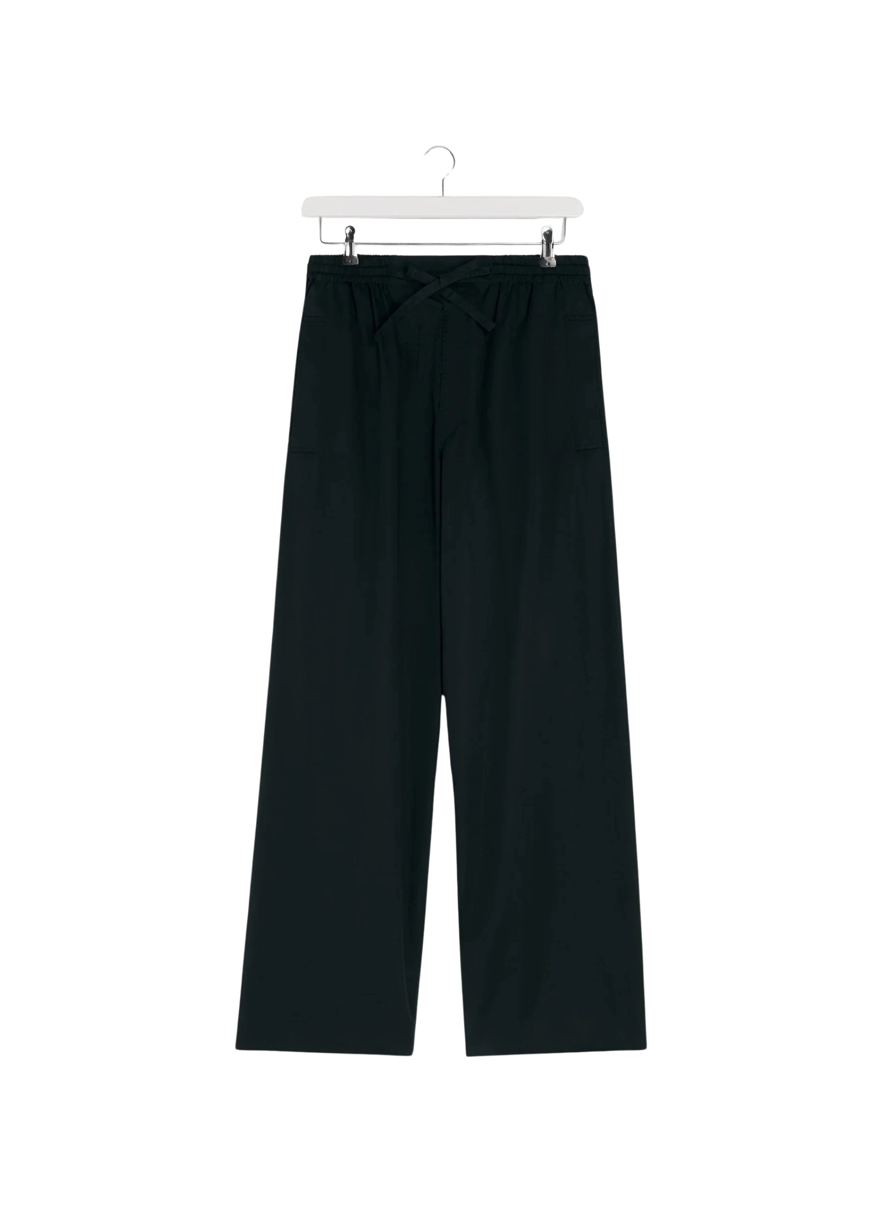 Lemaire Pyjama Pants in Cotton Satin - Loungewear - Parisian Minimalist Luxury at Luxury Shoes 