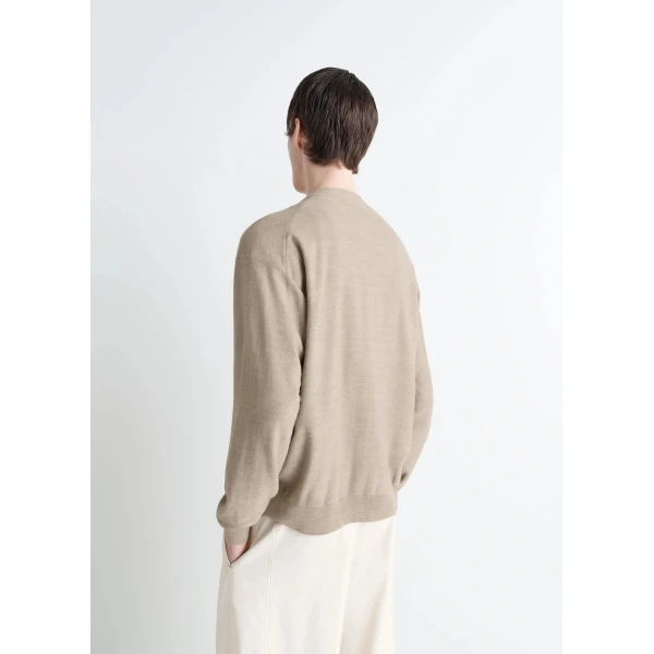 Lemaire Relaxed Twisted Cardigan in Merino Blend, view 7