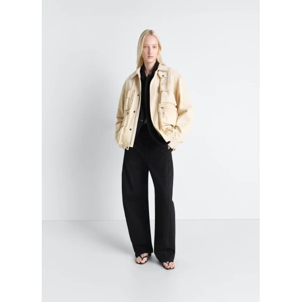 Lemaire Reporter Jacket in Nubuck - Jackets - Parisian Minimalist Luxury at Luxury Shoes 