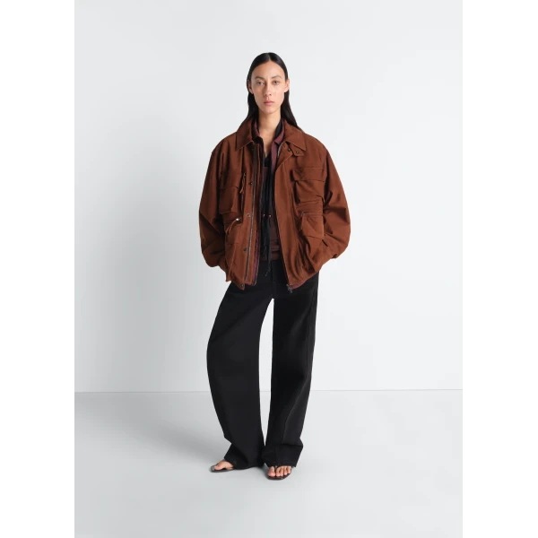Lemaire Reporter Jacket in Nubuck - Jackets - Parisian Minimalist Luxury at Luxury Shoes 