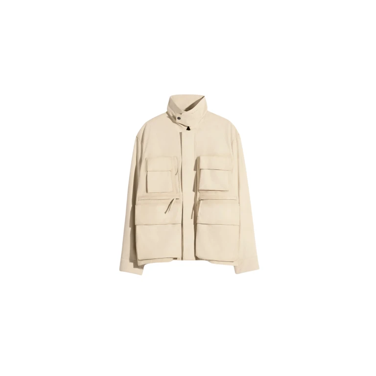 Lemaire Reporter Jacket in Nubuck - Jackets - Parisian Minimalist Luxury at Luxury Shoes 