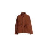 Lemaire Reporter Jacket in Nubuck - Jackets - Parisian Minimalist Luxury at Luxury Shoes 