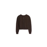 Lemaire Reversible Buttoned Sweater in Cashmere Wool - Knitwear - Parisian Minimalist Luxury at Luxury Shoes 