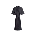 Lemaire Reversible Tube Dress in Washed Cotton Silk - Dresses - Parisian Minimalist Luxury at Luxury Shoes 