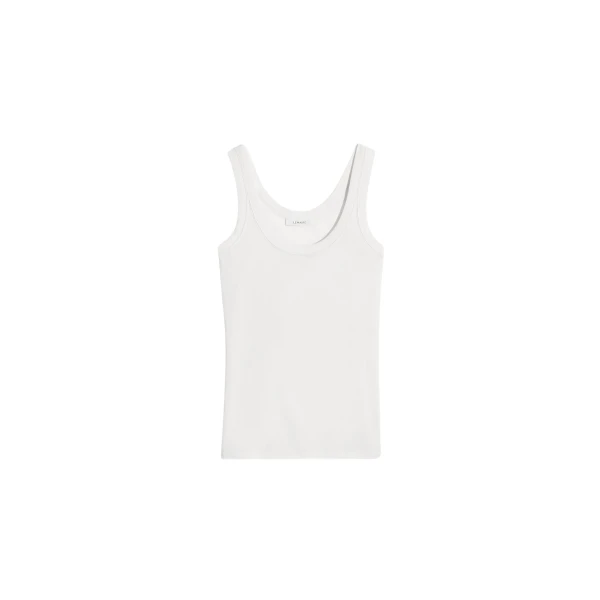 Lemaire Rib Tank Top in Jersey - Tops - Parisian Minimalist Luxury at Luxury Shoes 